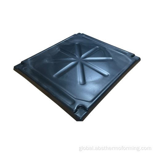 Large thermoforming plastic tray